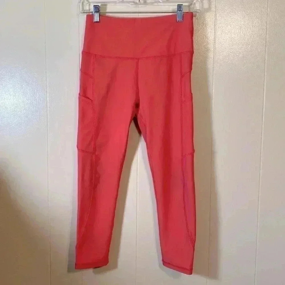 Gottex Peach Leggings, Yoga Pants in Size Small.